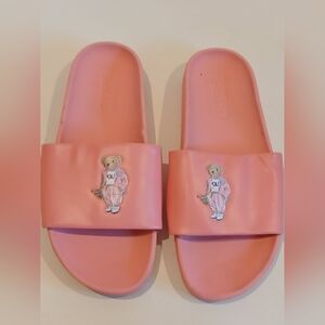POLO Pink Cayson Ladies Slides Size 10
